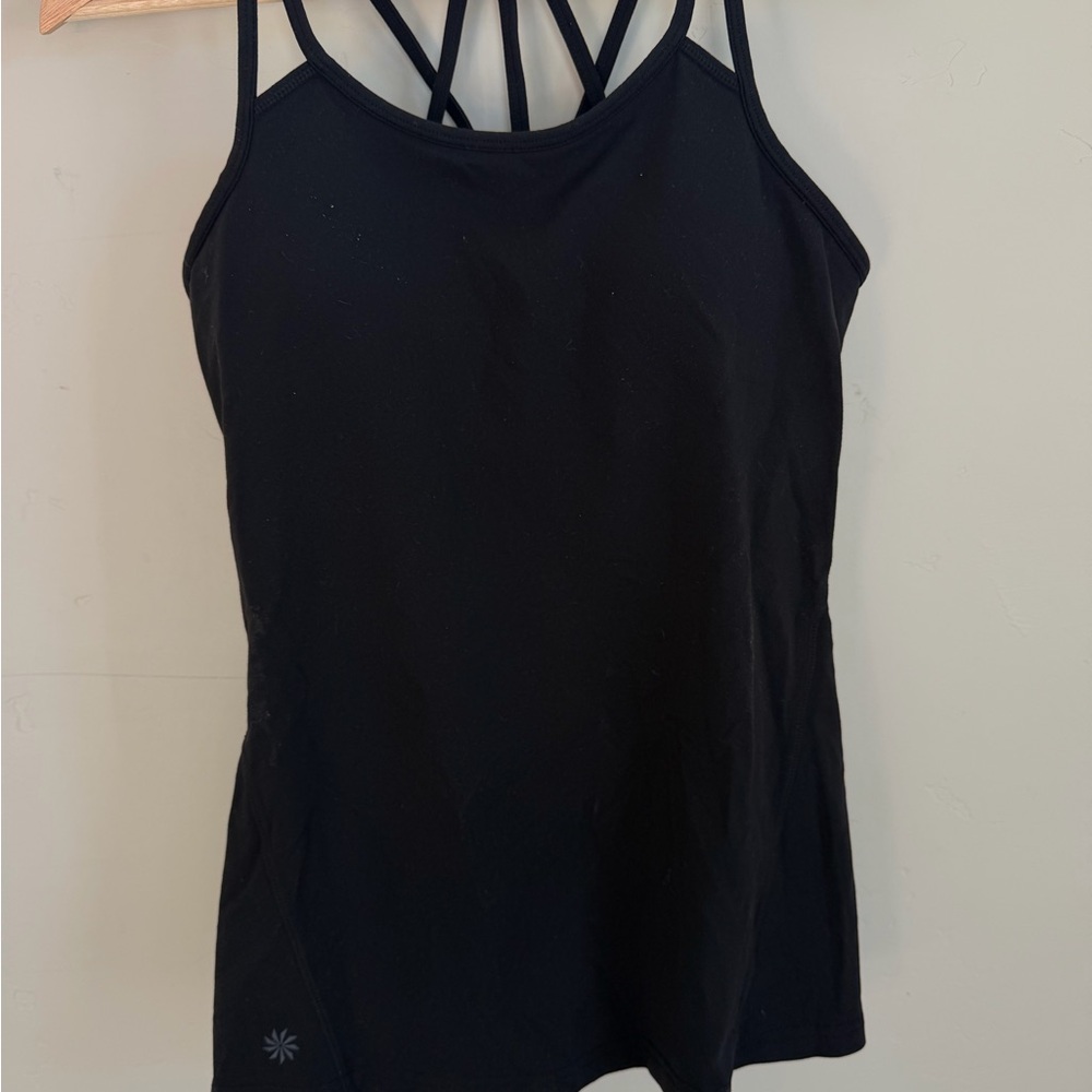 Women’s Black Strappy Tank Top
